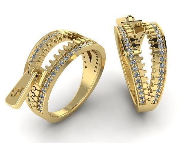  Zip Ring 4 3D print model