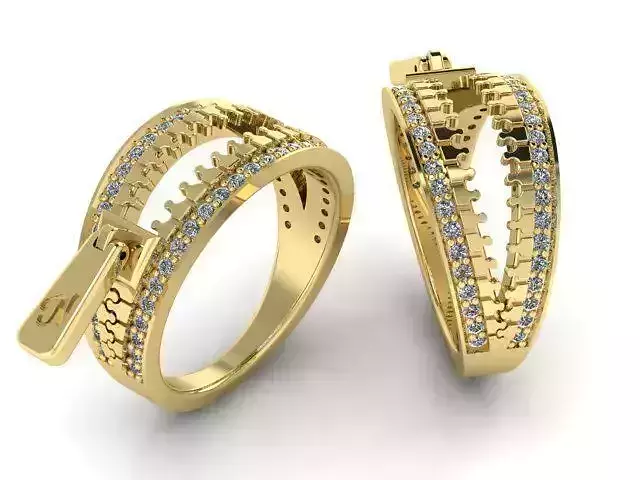  Zip Ring 4 3D print model