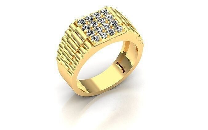 ROLEX  Ring 11 3D print model