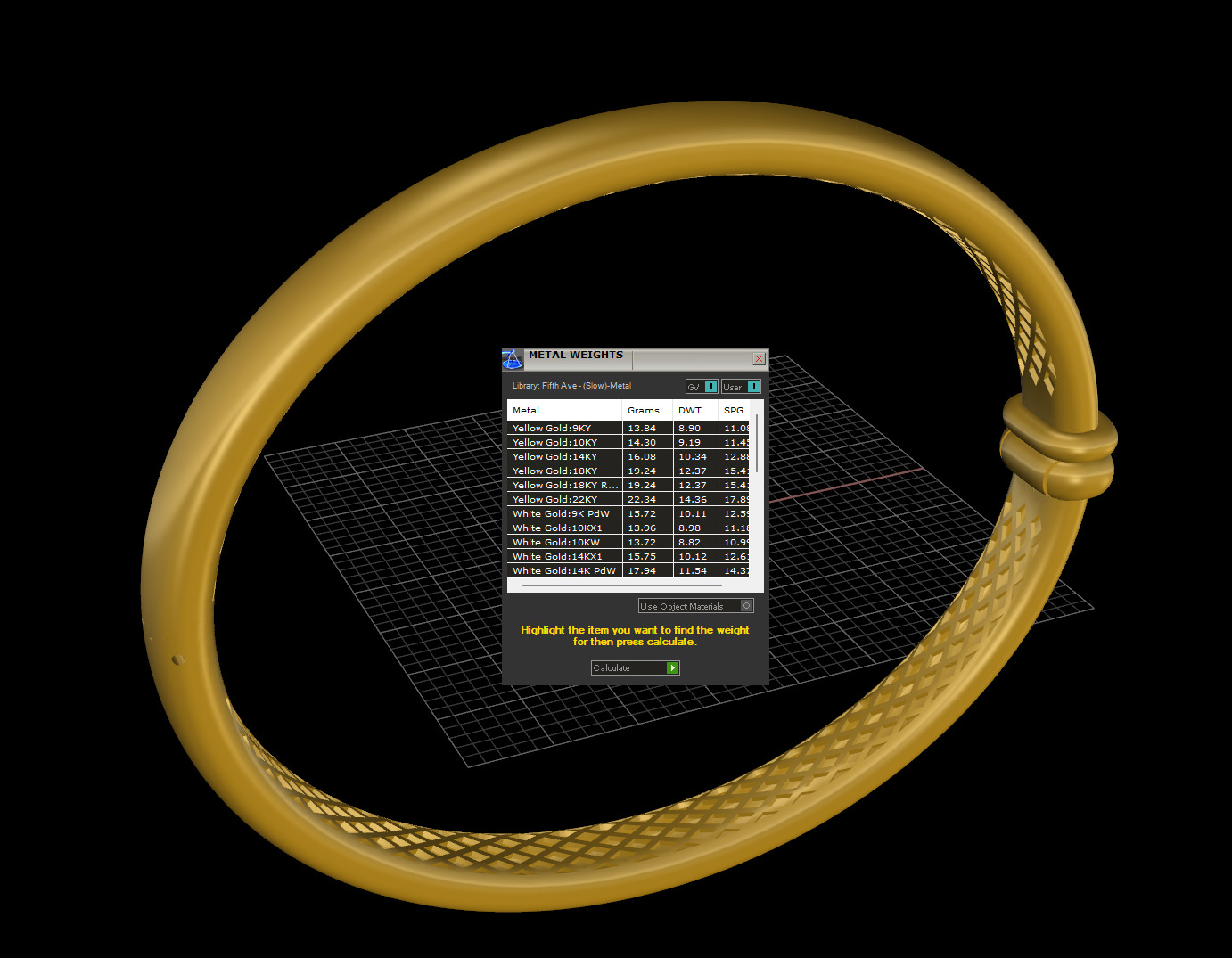 pomellato bracelet 3D print model_5