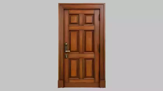 Elegant Wooden Door