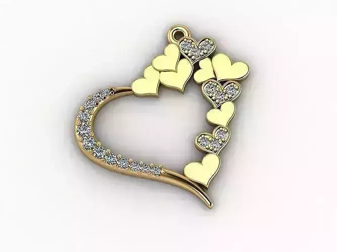 Heart Pendant 24 