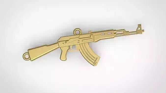 KALASHNIKOV Pendant 10  3D print model
