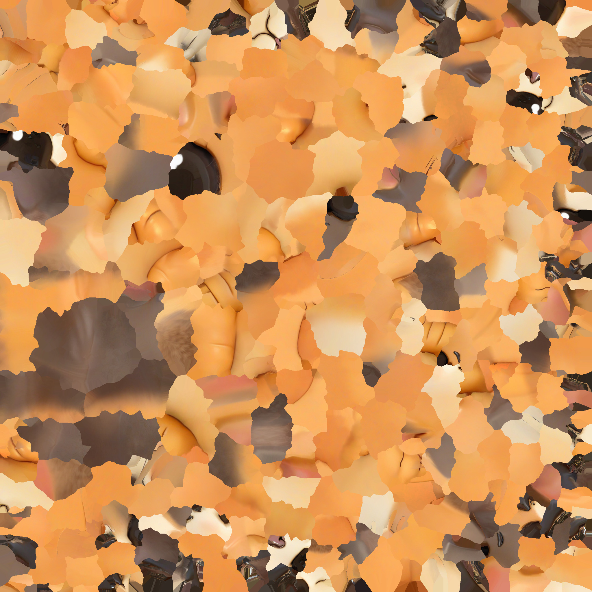 Stylized Chonky Kitty Kitten Cat Low-poly 3D model_9