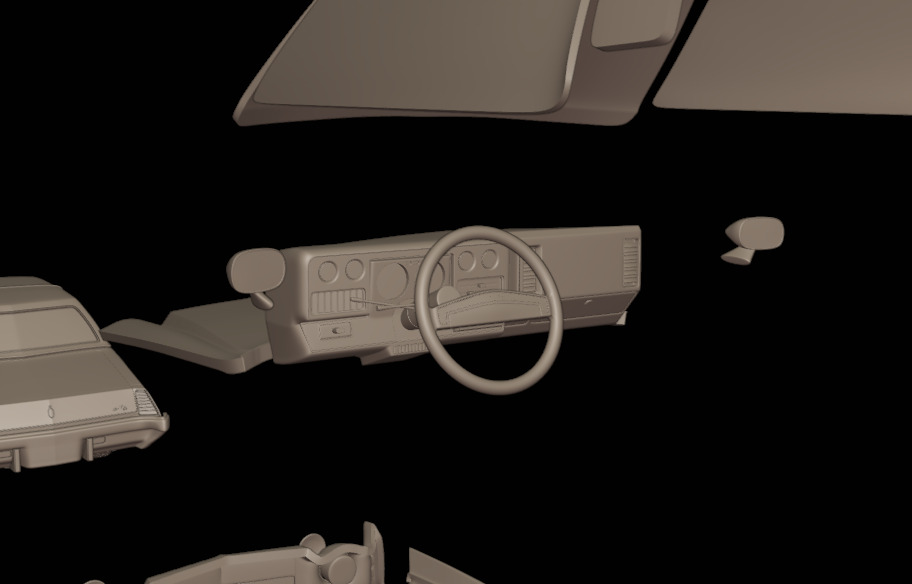 CHEVROLET MONTE CARLO 1973 3D print model_4