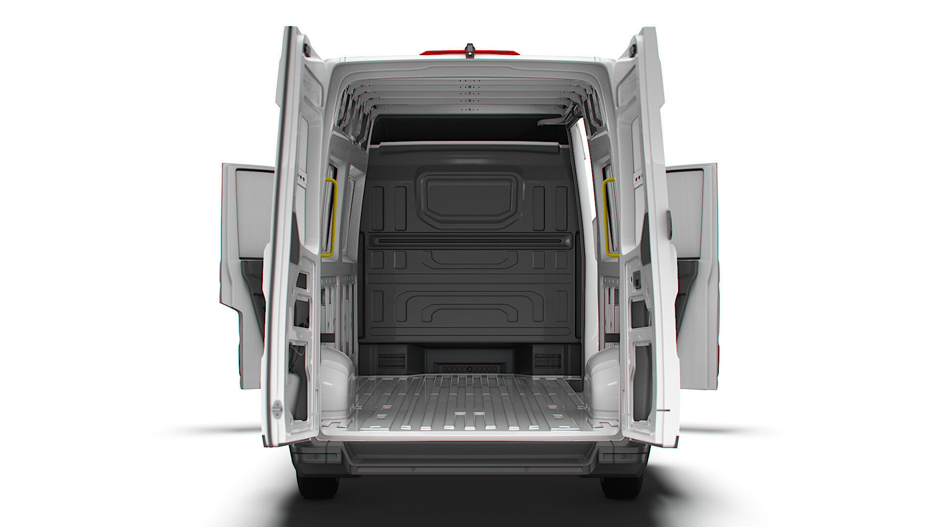VW Crafter Van LWB HR HQInterior 2025 3D model_5