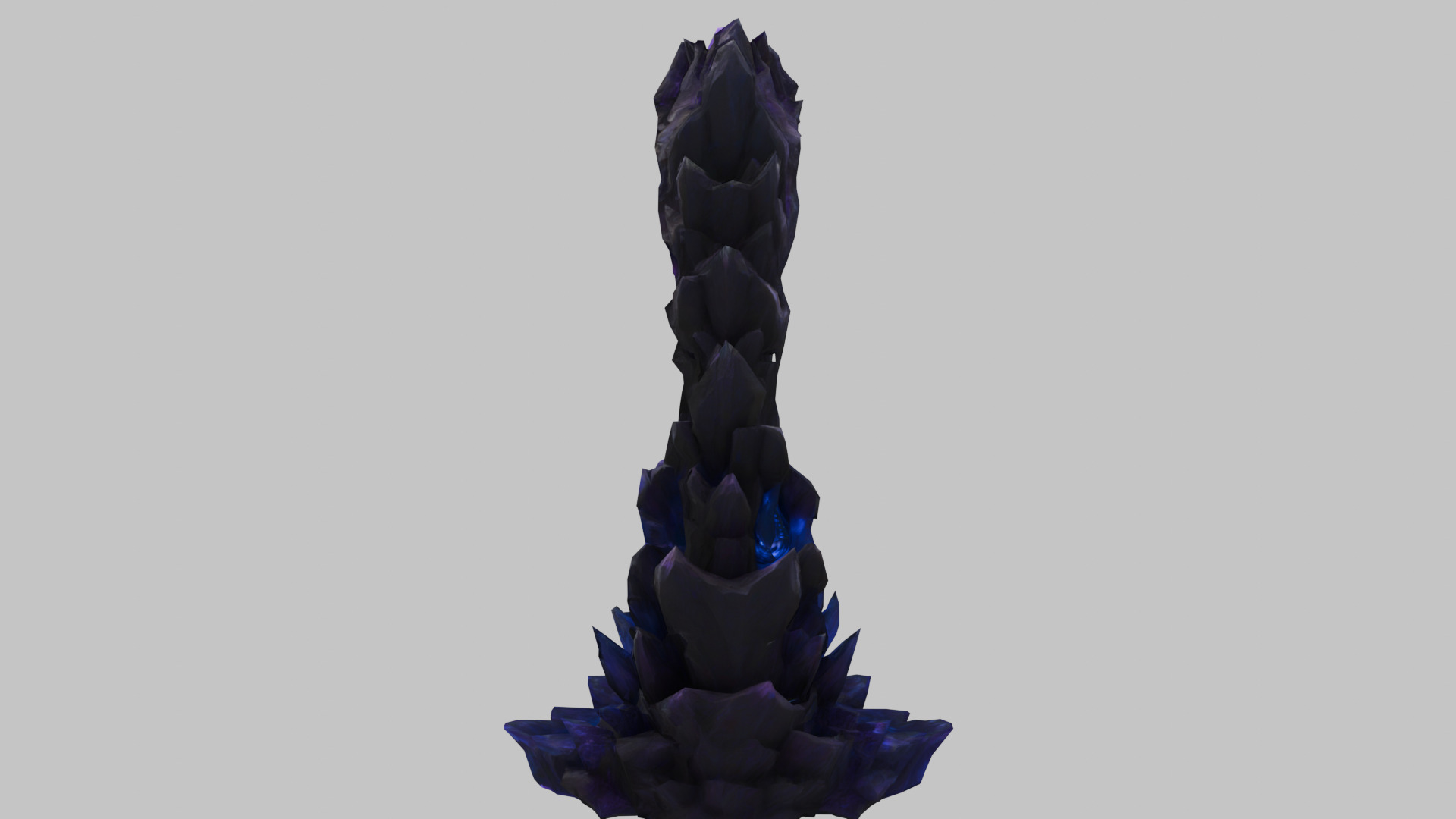 Blue Portal 3D Model Low-poly 3D model_6