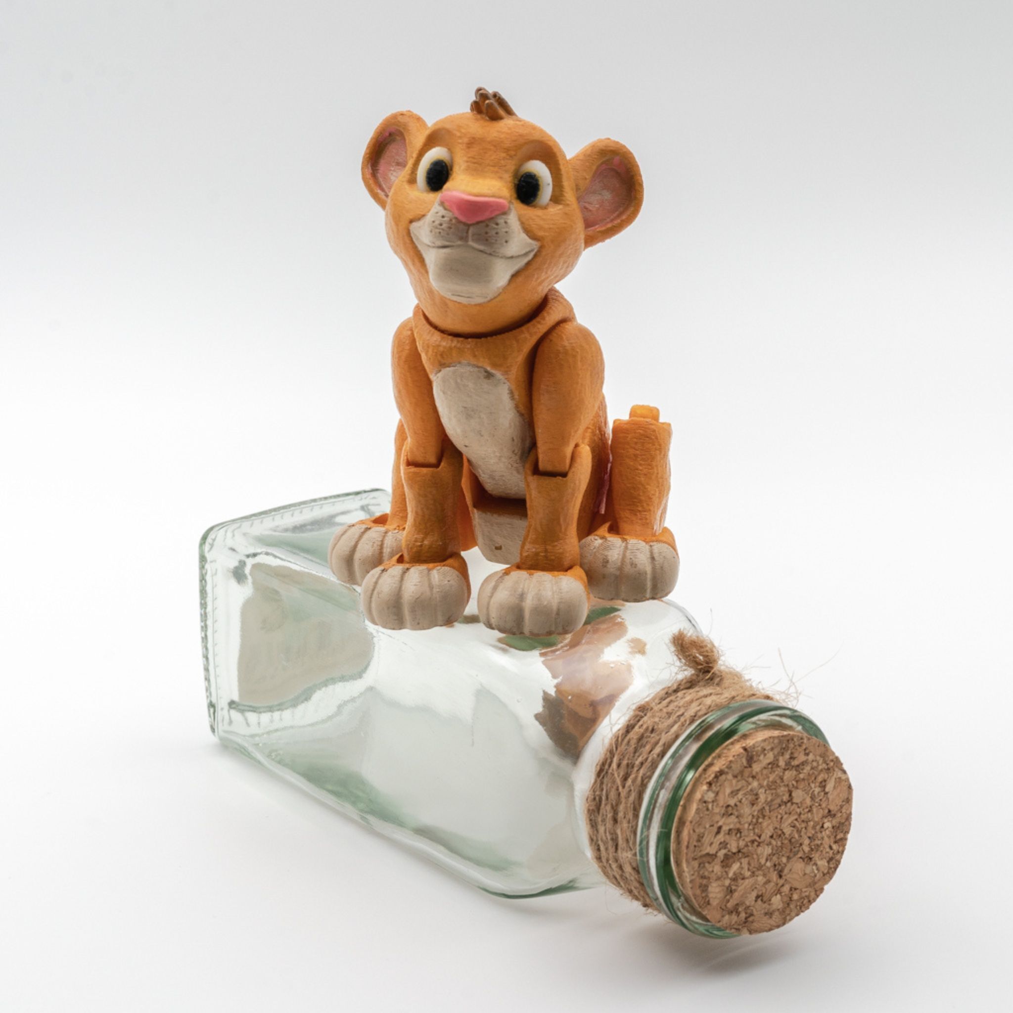 Flexi Simba 3D print model_6