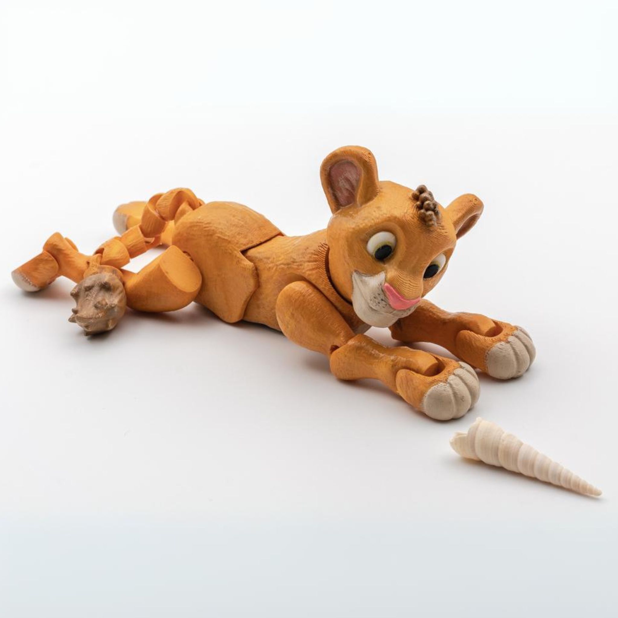 Flexi Simba 3D print model_4