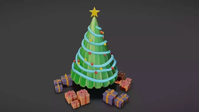 Stylized Christmas Tree