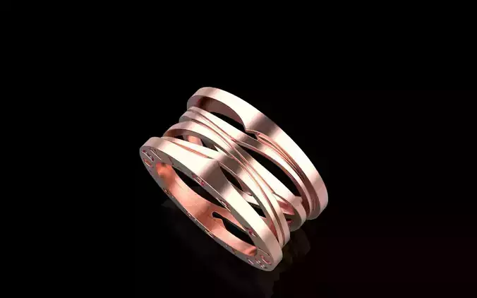 Bvlgari  wedding ring model 1054