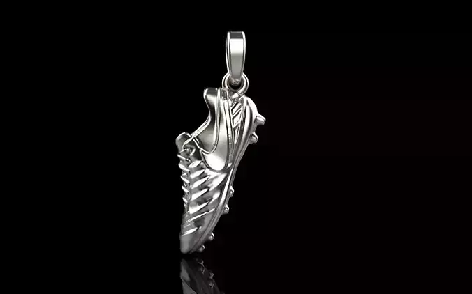 Football boots soccer shoes pendant 3D print model