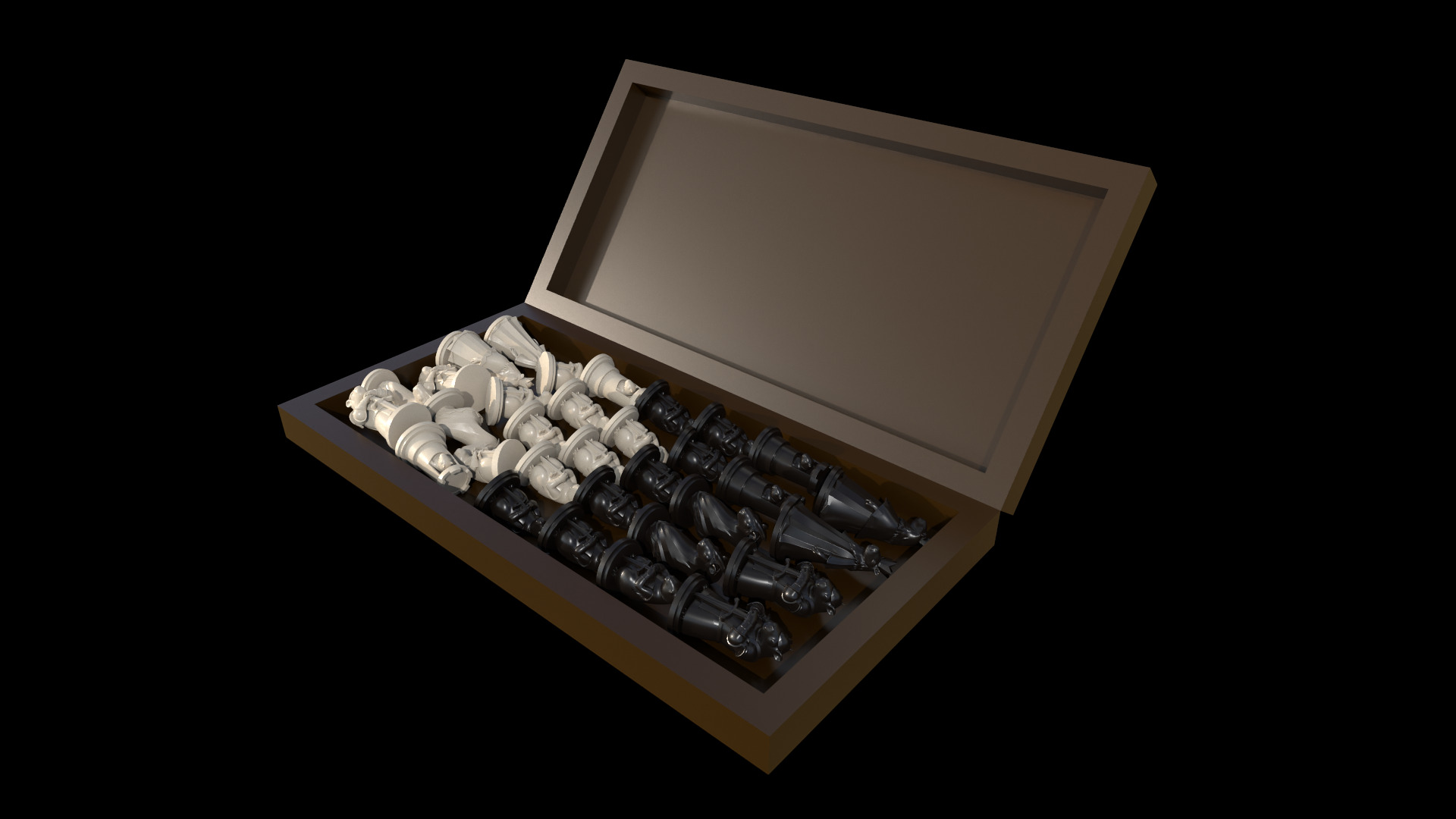 Capybara King Chess 3D print model_9