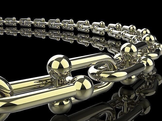 tiffany Chain 8 3D print model