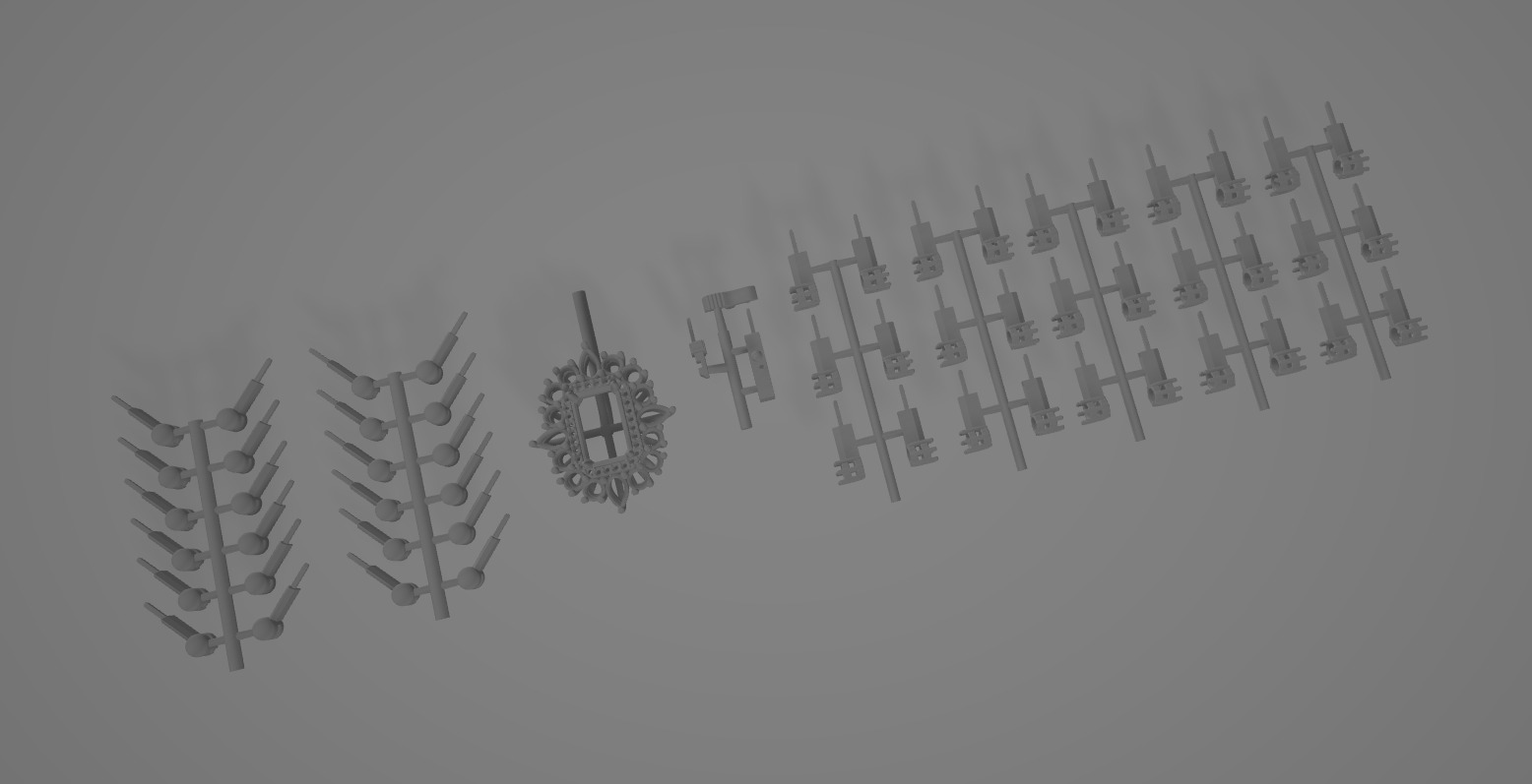 emerald necklace 3D print model_4