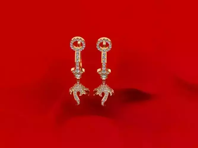 Pear Woman Wedding Ring 687