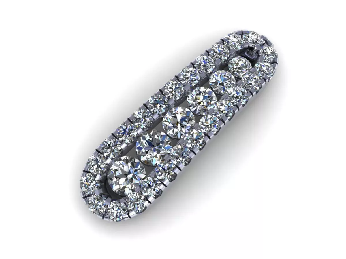 Earring Clip 682 Free 3D print model