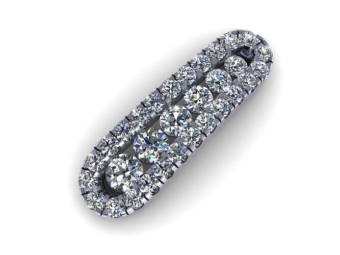 Earring Clip 682 Free 3D print model