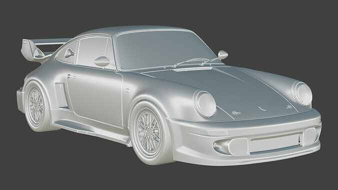 Porsche 930 Abflug Kit 3D model