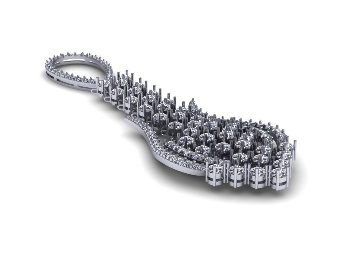 Fashion Earring 139 3D print model_2