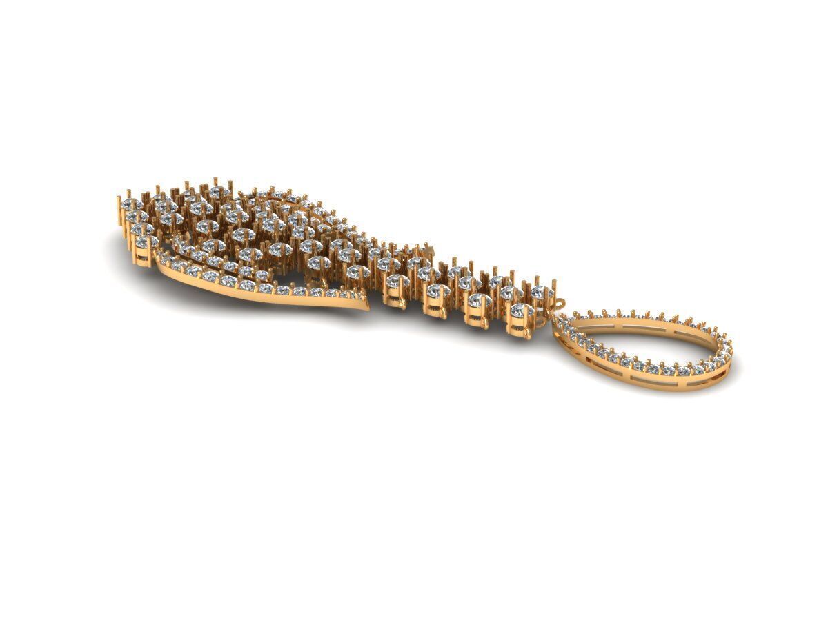 Fashion Earring 139 3D print model_6