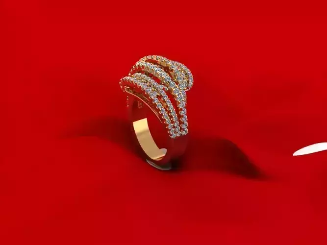 Fashion Diamond Woman Ring 232