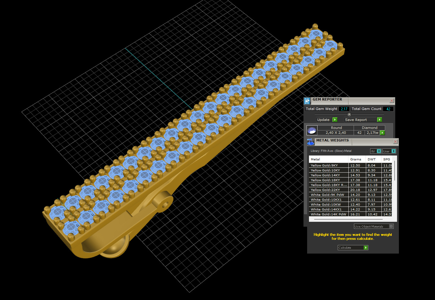 tie clip 3D print model_4