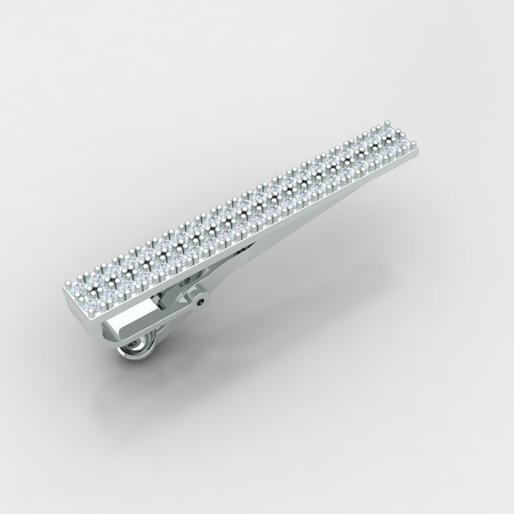 tie clip 3D print model_6
