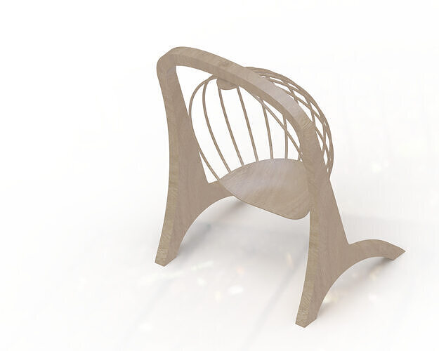 Hanging chair  3D model