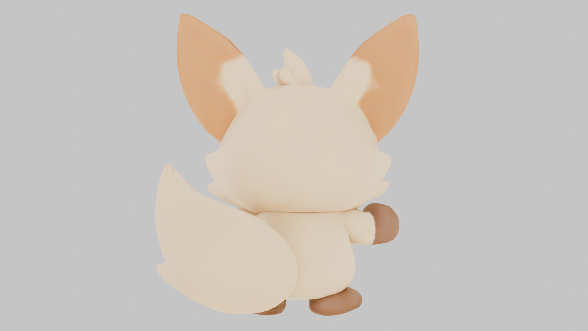 Cartoon Character 3D Model Low-poly 3D model_4