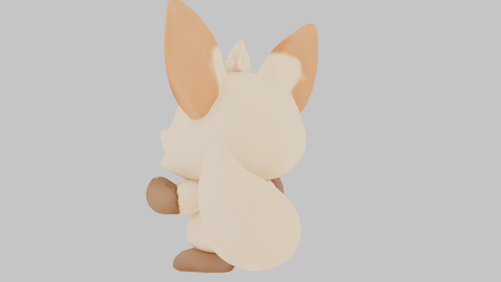 Cartoon Character 3D Model Low-poly 3D model_5