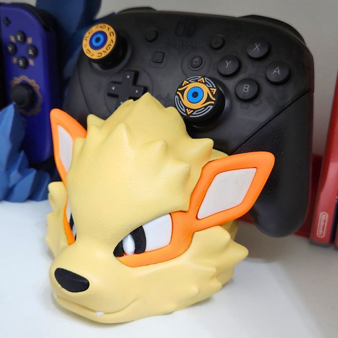Arcanine Controller Holder - Pokemon 3D print model_2