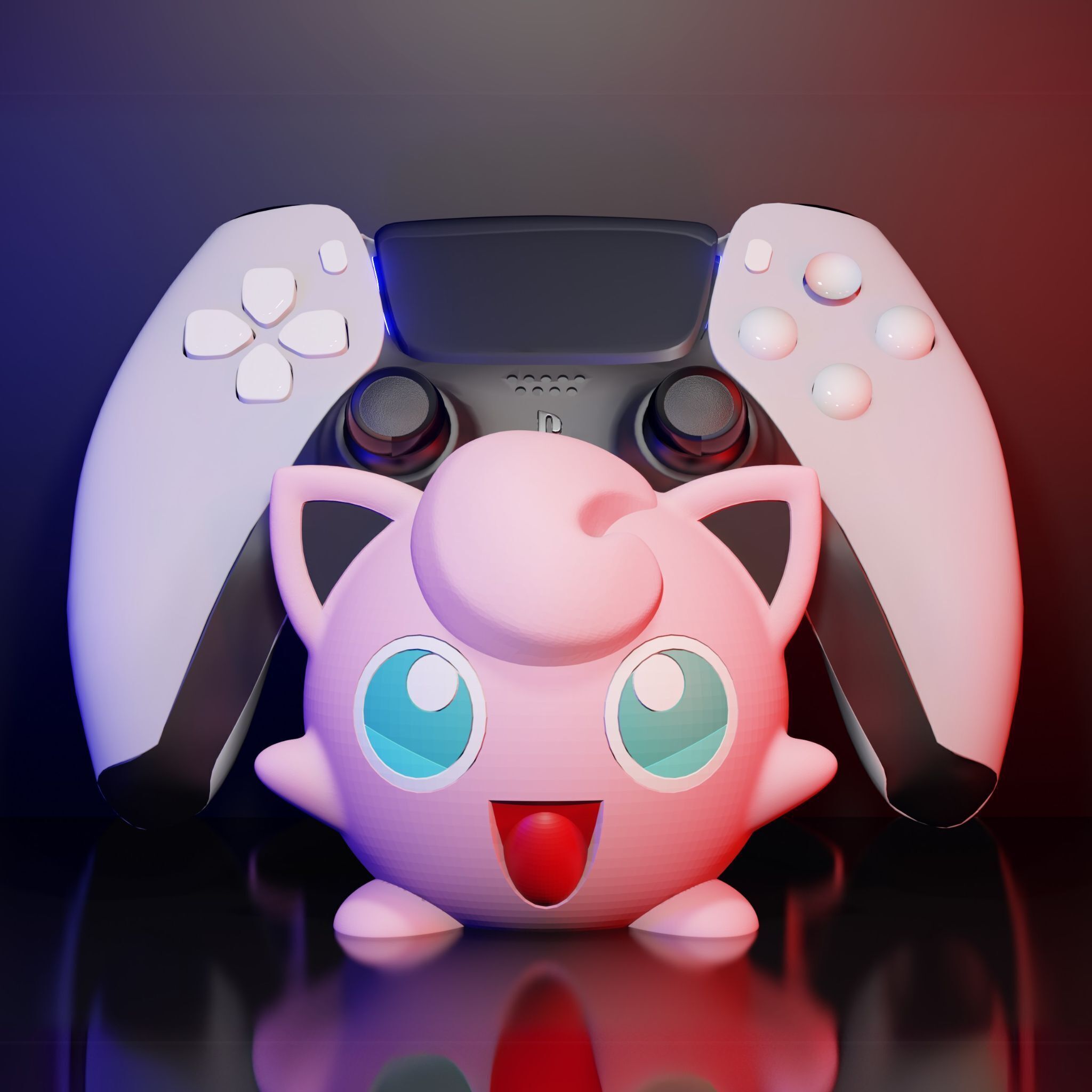 JIGGLYPUFF - BY COLORS 3D print model_4
