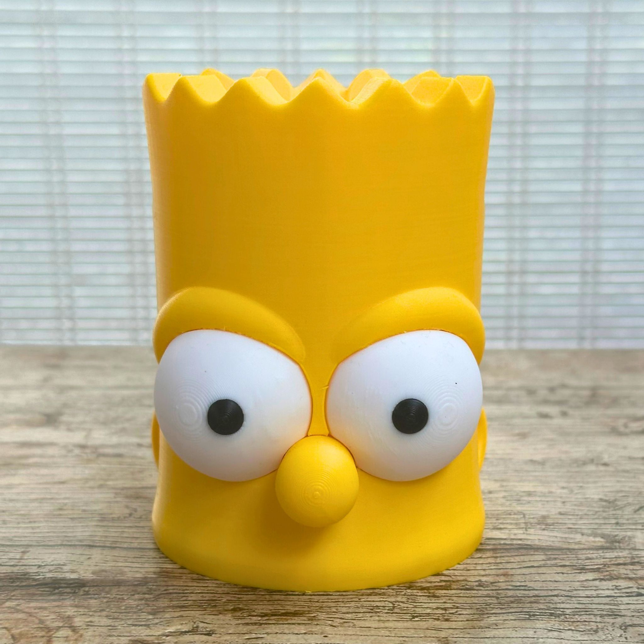 BART SIMPSON CONTROLLER HOLDER - PENCIL HOLDER 3D print model_5
