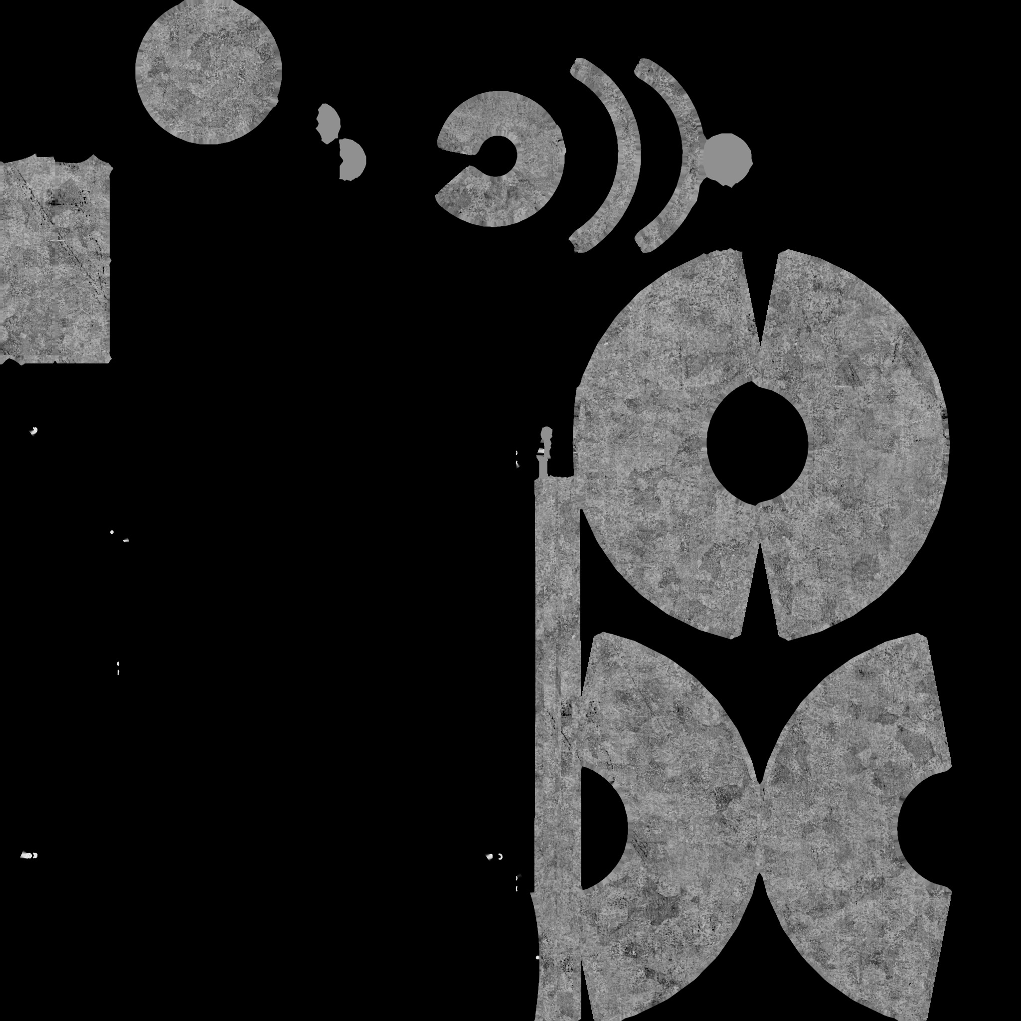 lampara retro colgante Low-poly 3D model_9