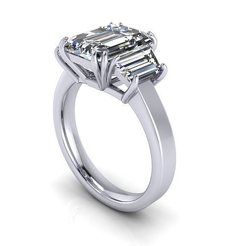 Solid Love Woman Wedding Ring  3D print model