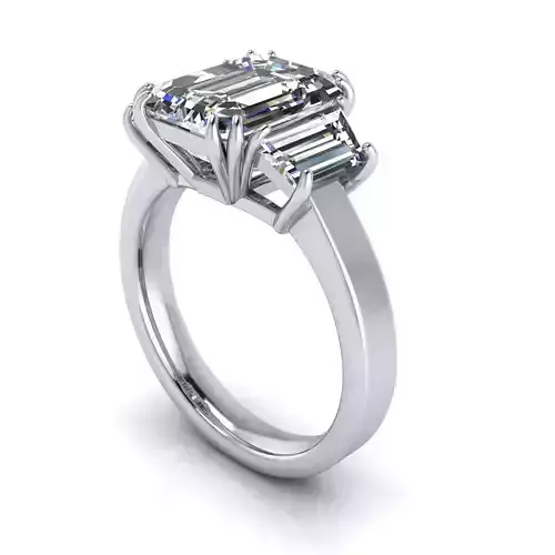 Solid Love Woman Wedding Ring 