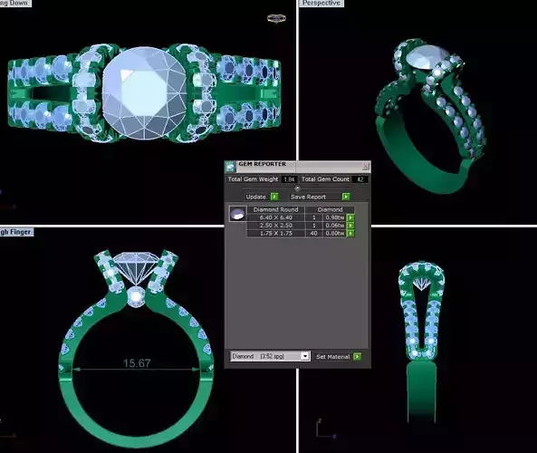 Woman Wedding Ring 192