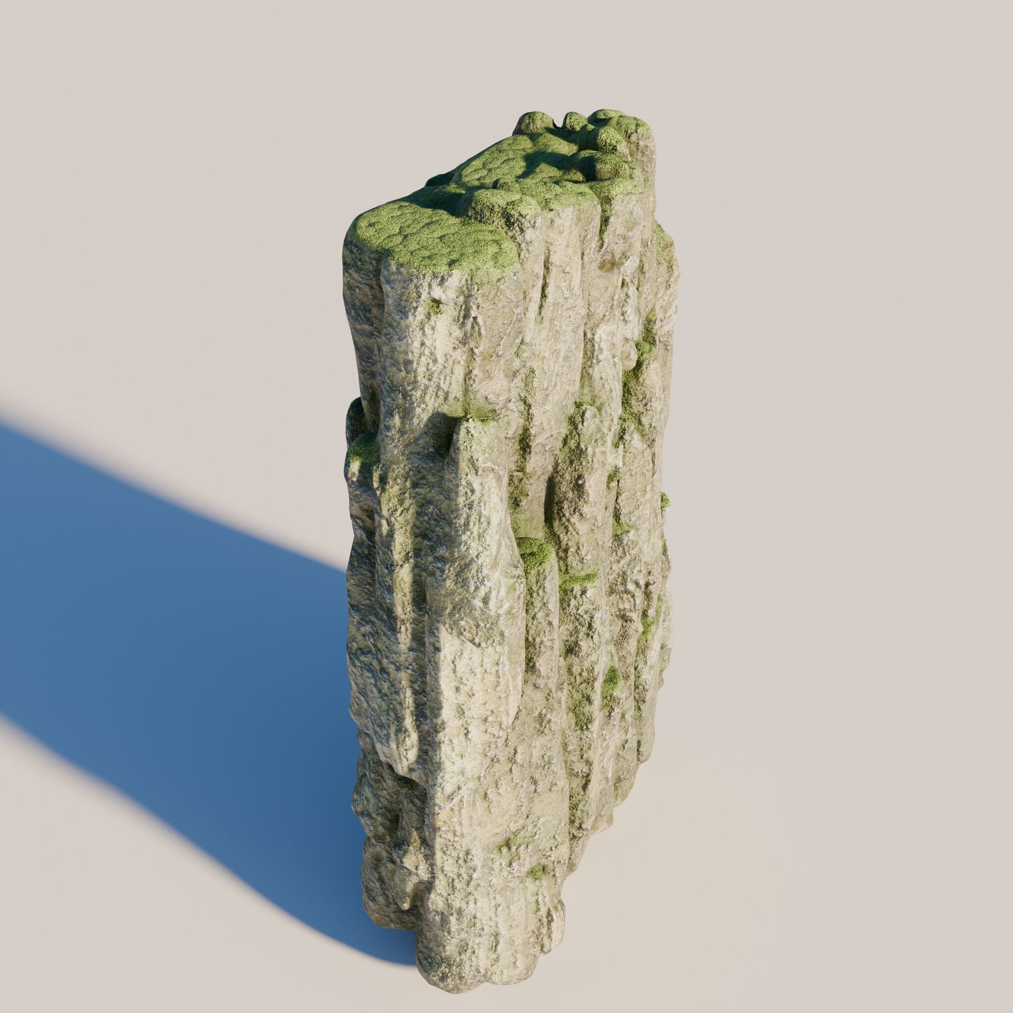 Rock 6 Low-poly 3D model_8