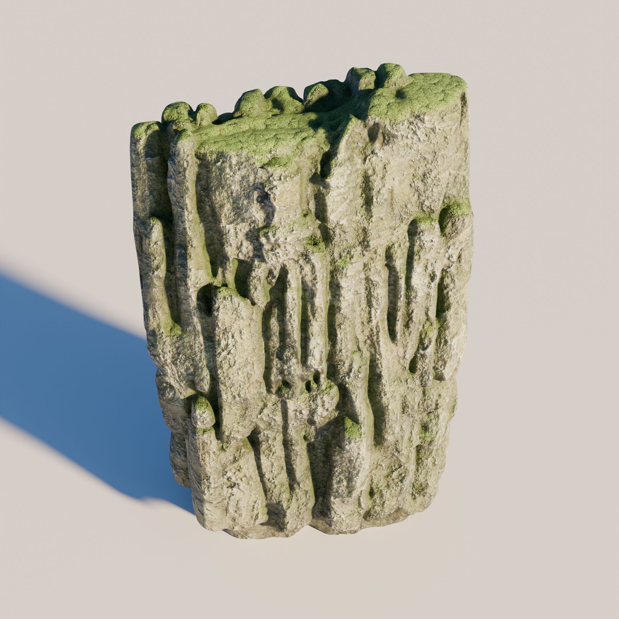 Rock 6 Low-poly 3D model_5