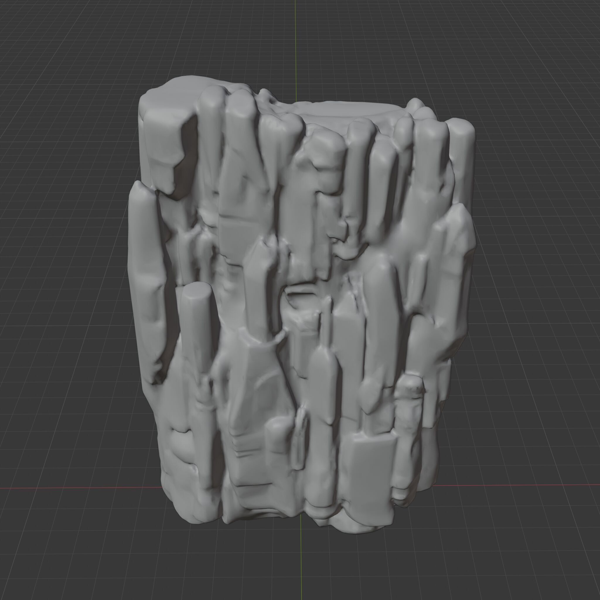 Rock 6 Low-poly 3D model_10