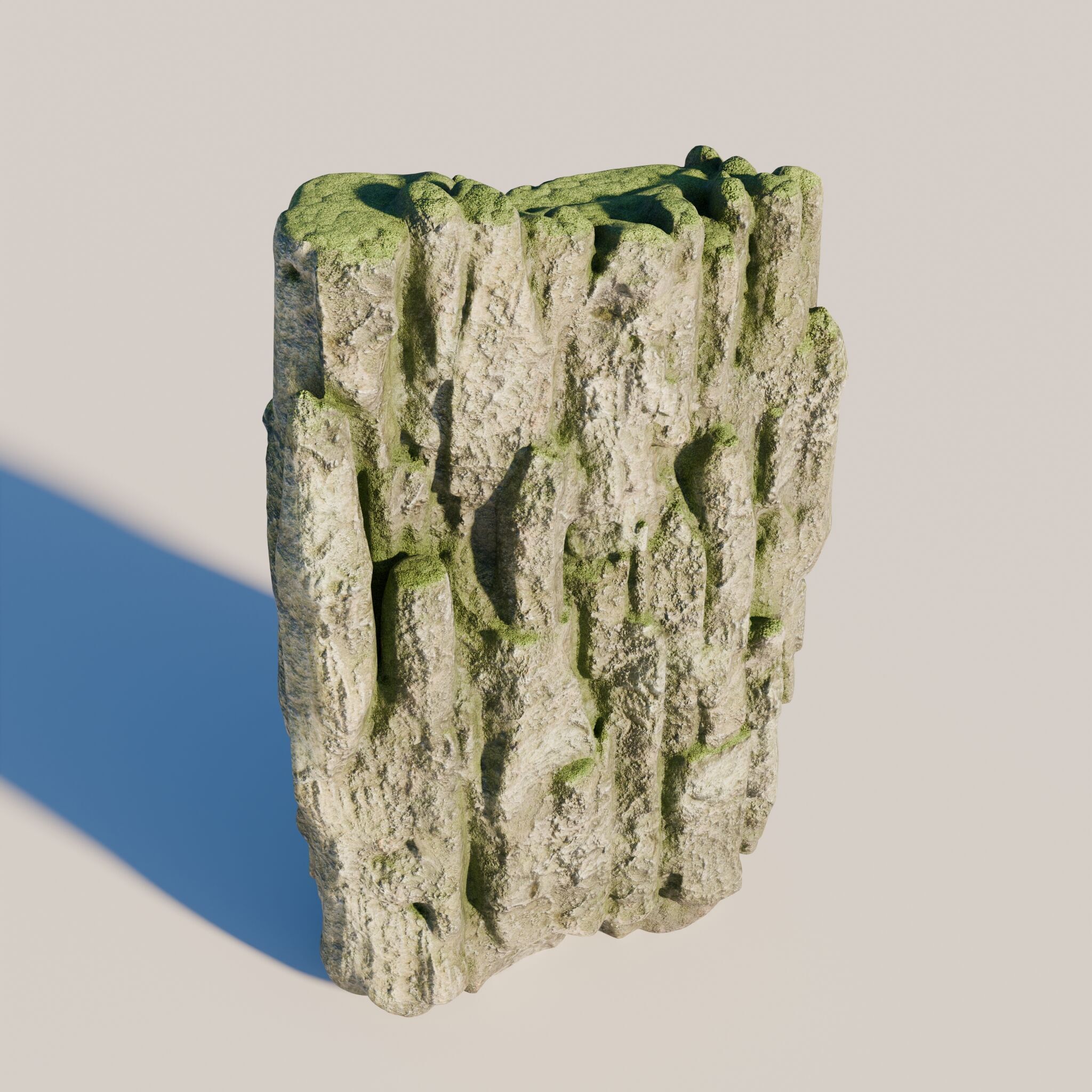 Rock 6 Low-poly 3D model_9