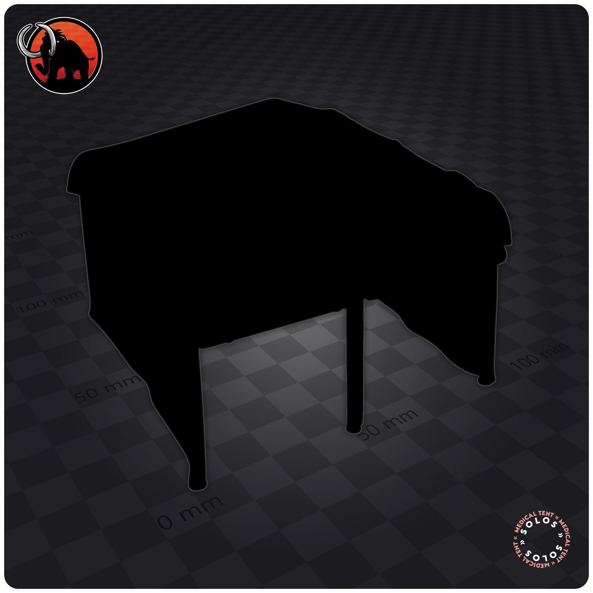 Medical Tent 3D print model_6