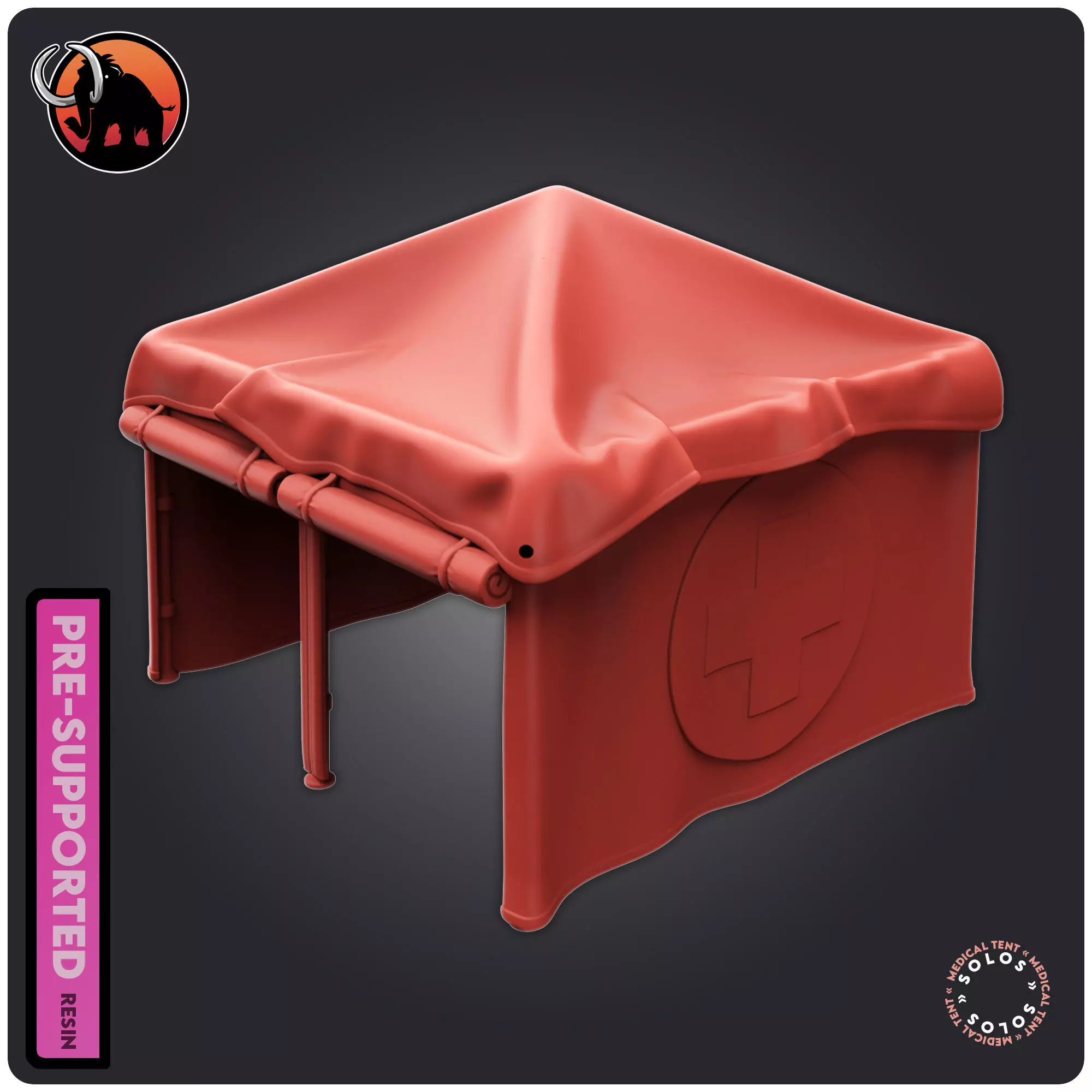 Medical Tent 3D print model_0