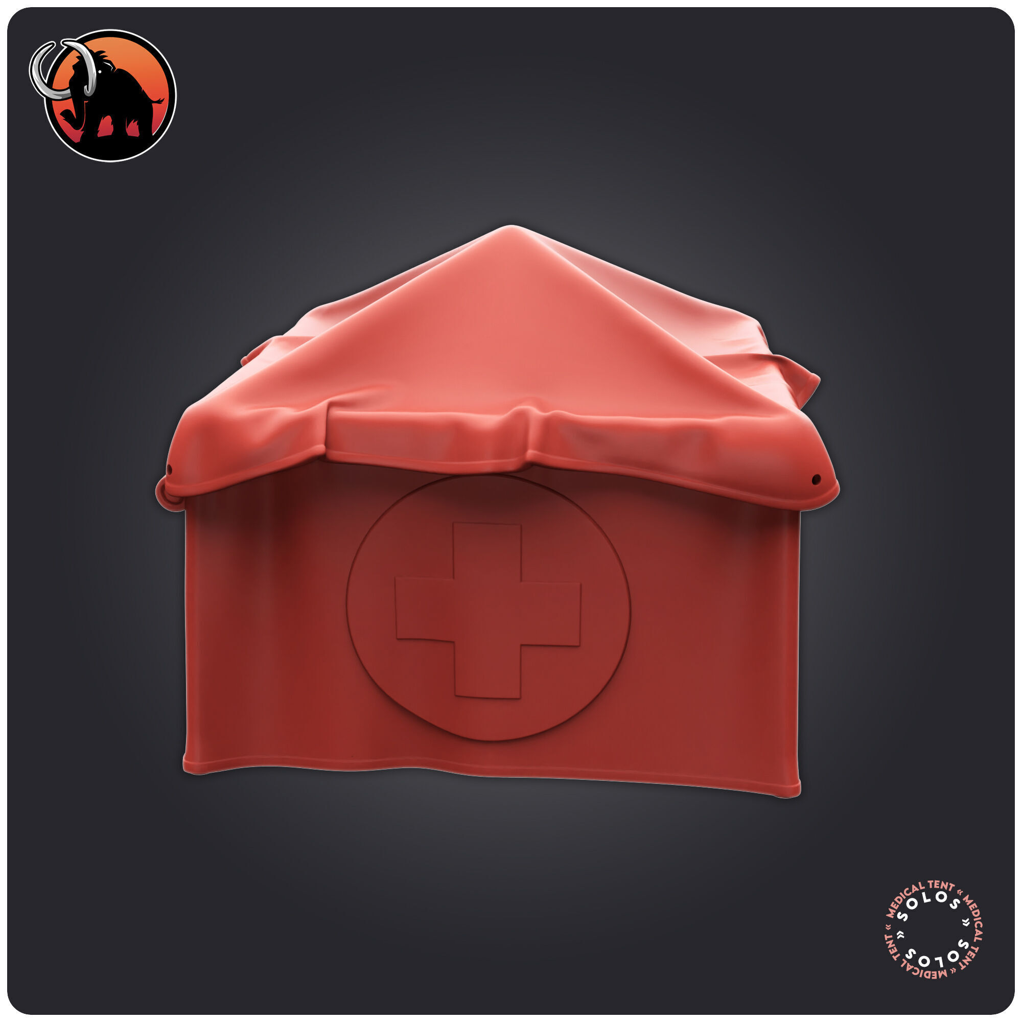 Medical Tent 3D print model_1