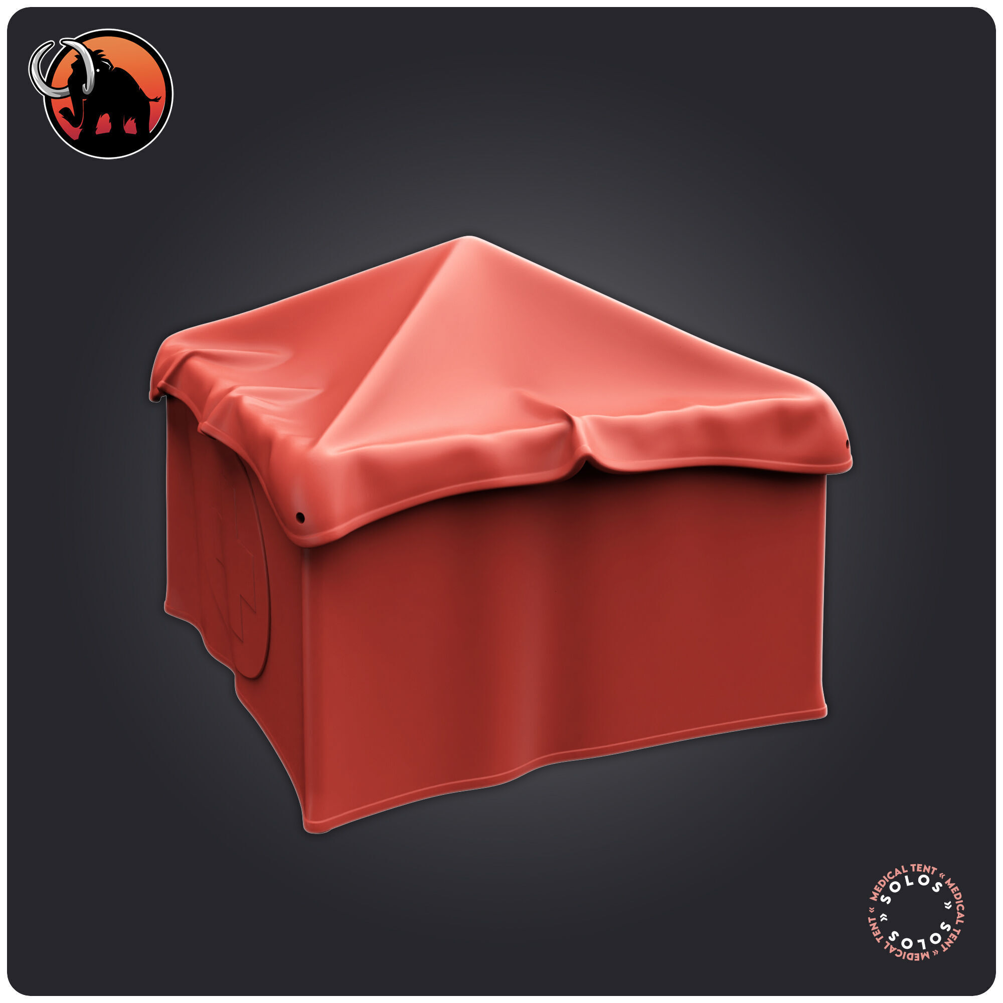 Medical Tent 3D print model_2