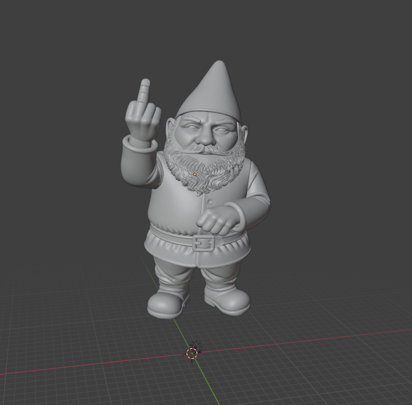 Project X - gnomo - proyecto x  3D print model_6