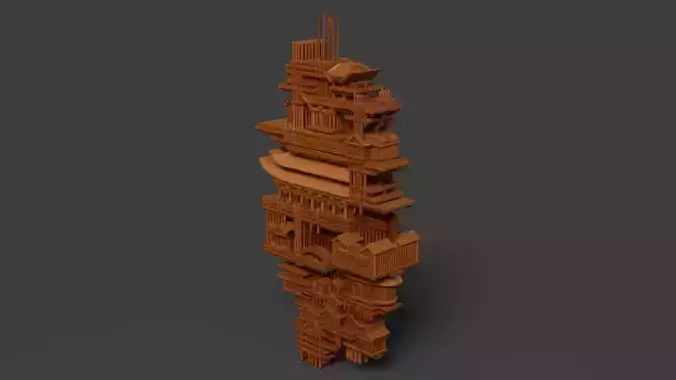 Chinese bamboo  lantern 