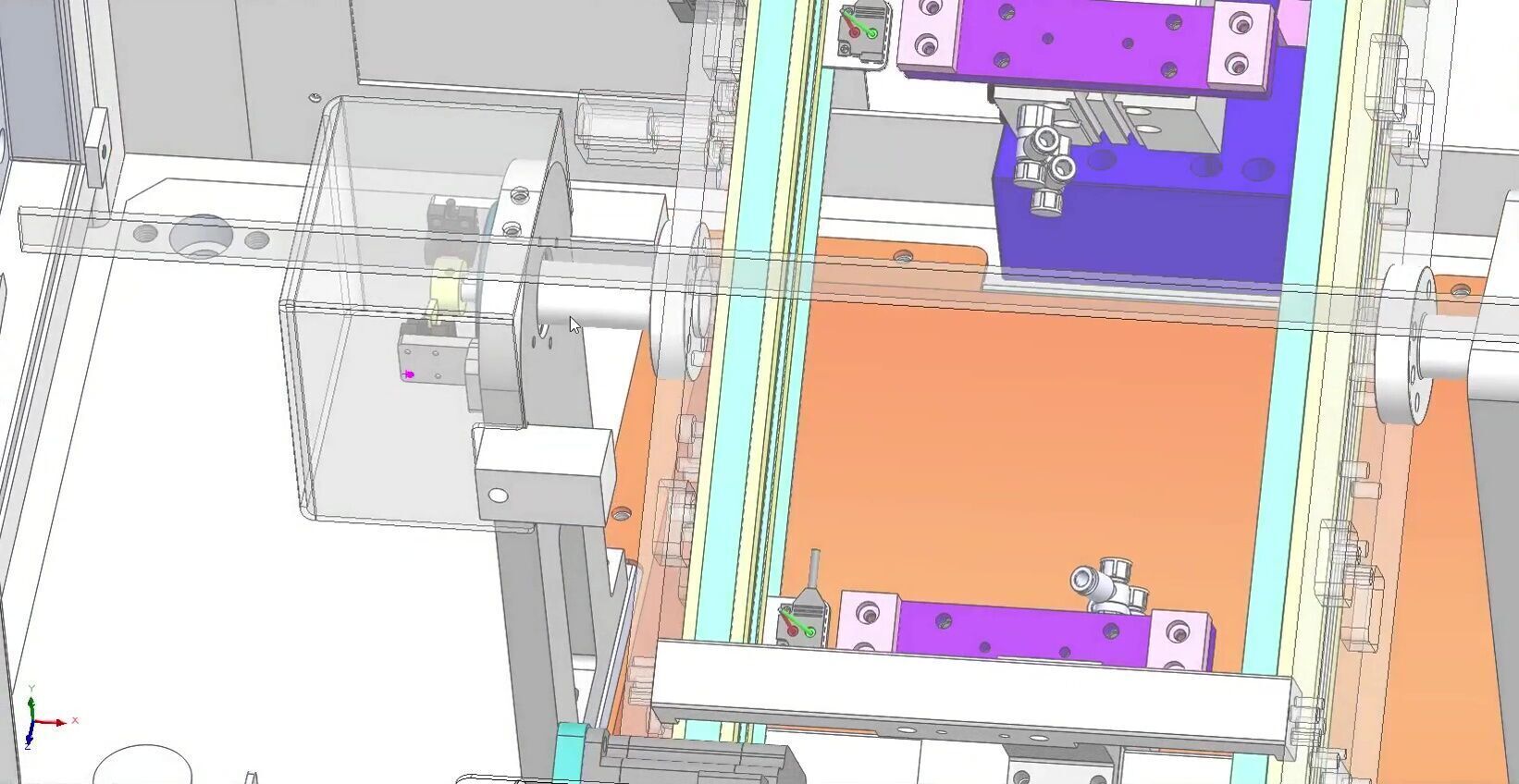Automatic Motherboard Supplier Flip Machine for SMT Production 3D model_3