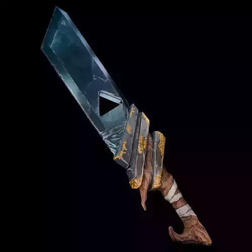 Diamond Sword - Game Ready